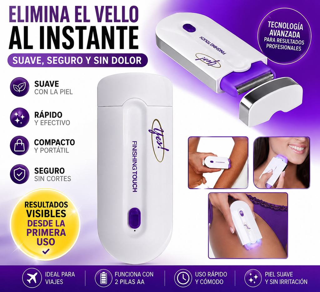 Maquina Depiladora Recargable Dama y caballero