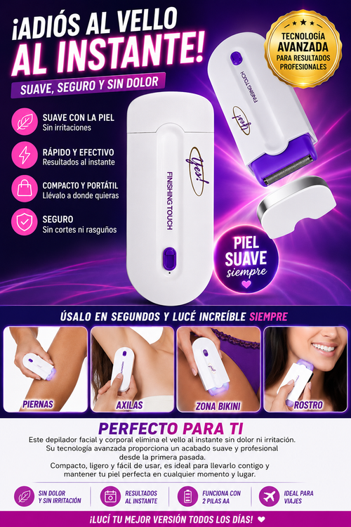 Maquina Depiladora Recargable Dama y caballero